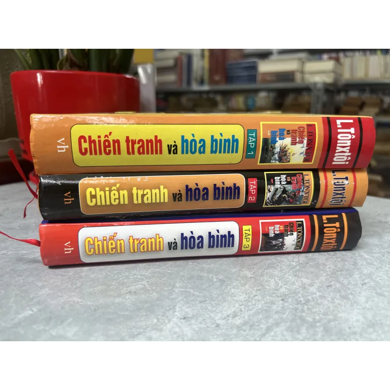 CHIẾN TRANH VÀ HOÀ BÌNH (BỘ 3 CUỐN - BÌA CỨNG) - L.TÔNXTÔI 1019284