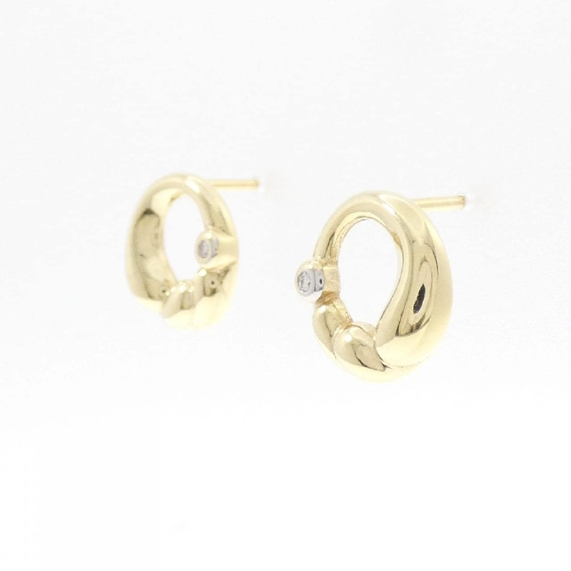 Bông tai kim cương 750YG 0.02CT - Hàng hiệu Chính hãng 873394