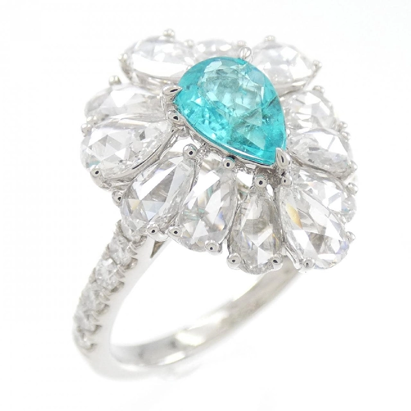 Nhẫn Paraiba Tourmaline PT950 0.50CT 670957