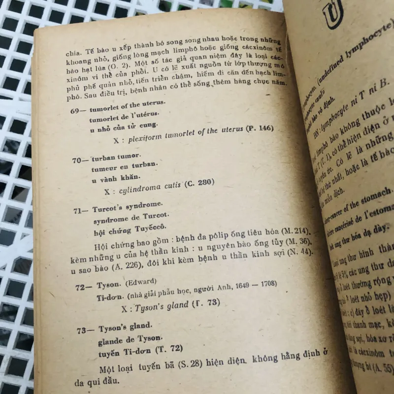 TỪ ĐIỂN BỆNH HỌC ANH - PHÁP - VIỆT 799246