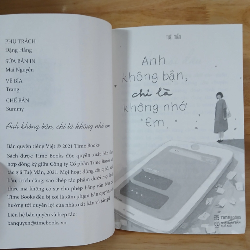 Anh Không Bận, Chỉ Là Không Nhớ Em - Tuệ Mẫn 459698