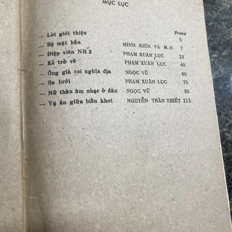 NB 3? Minh Kiên, Phạm Xuân Lục, Ngọc Vũ, Nguyễn Trần Thiết XB 1986 787273