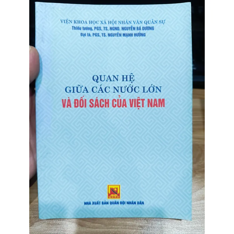 Quan hệ giữa các nước lớn và đối sách của Việt Nam  790732