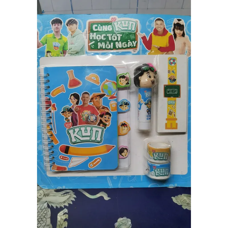 Bộ dụng cụ học tập siêu Kun - Hàng Khuyến mãi sữa Kun 995833