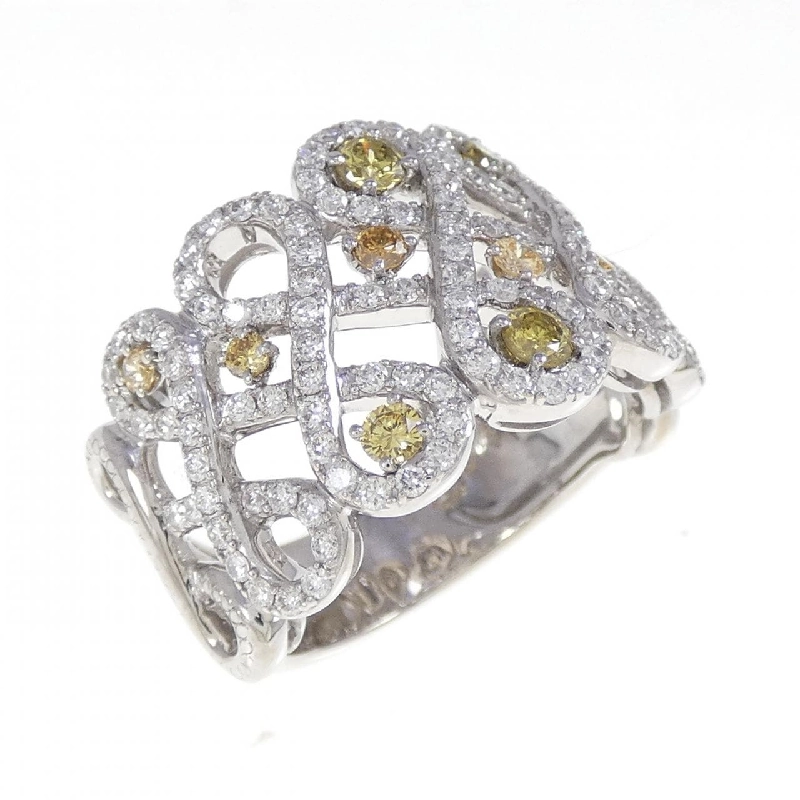 Nhẫn kim cương K18WG 0.39CT 669093