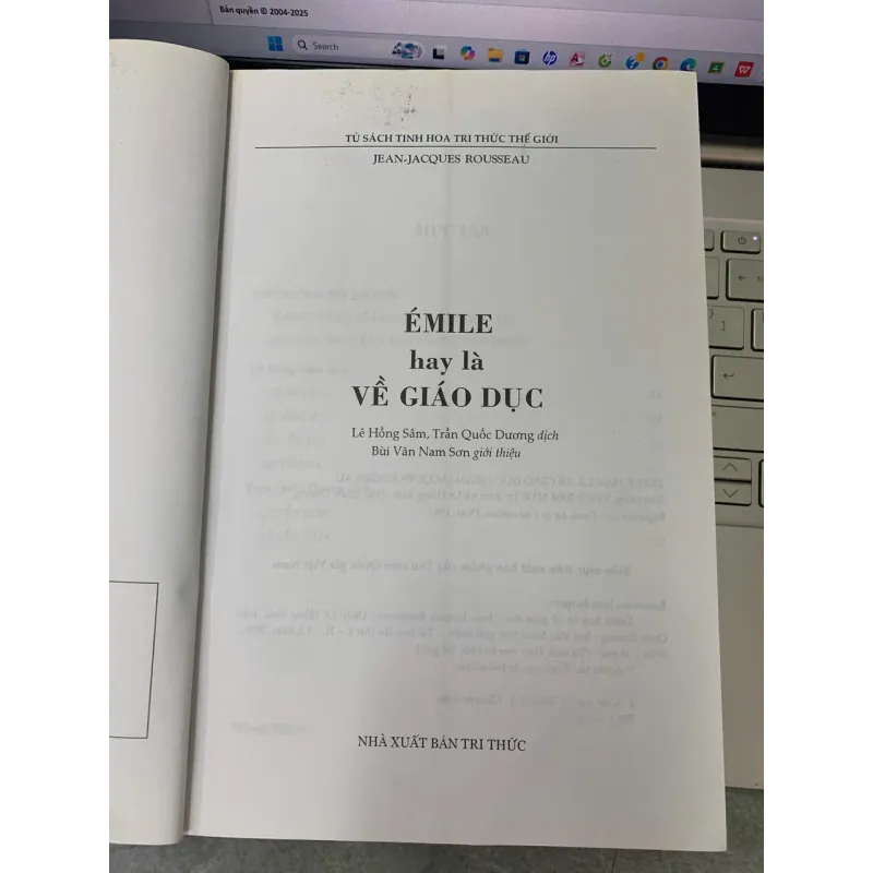 ÉMILE HAY LÀ VỀ GIÁO DỤC - JEAN JACOUES ROUSSEAU 731027