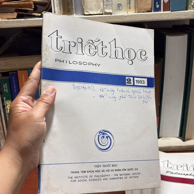 [Không Trùng Tập, Ruột Có Bút Tích] - II Tạp Chí: Triết Học _ Philosophy (12 Quyển)  927666