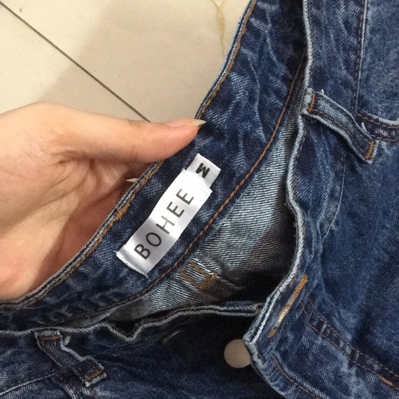 Quần bò Bohee ống rộng size M 518597