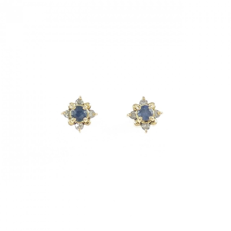 K18YG Sapphire Earrings - Hàng hiệu Authentic 869832