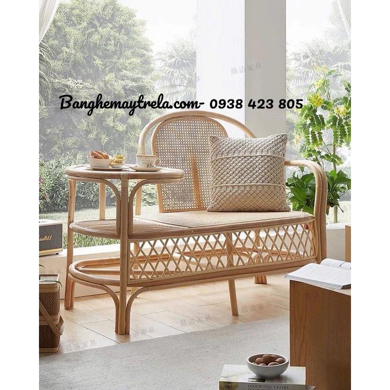 Ghế mây kết hợp bàn trà 471030