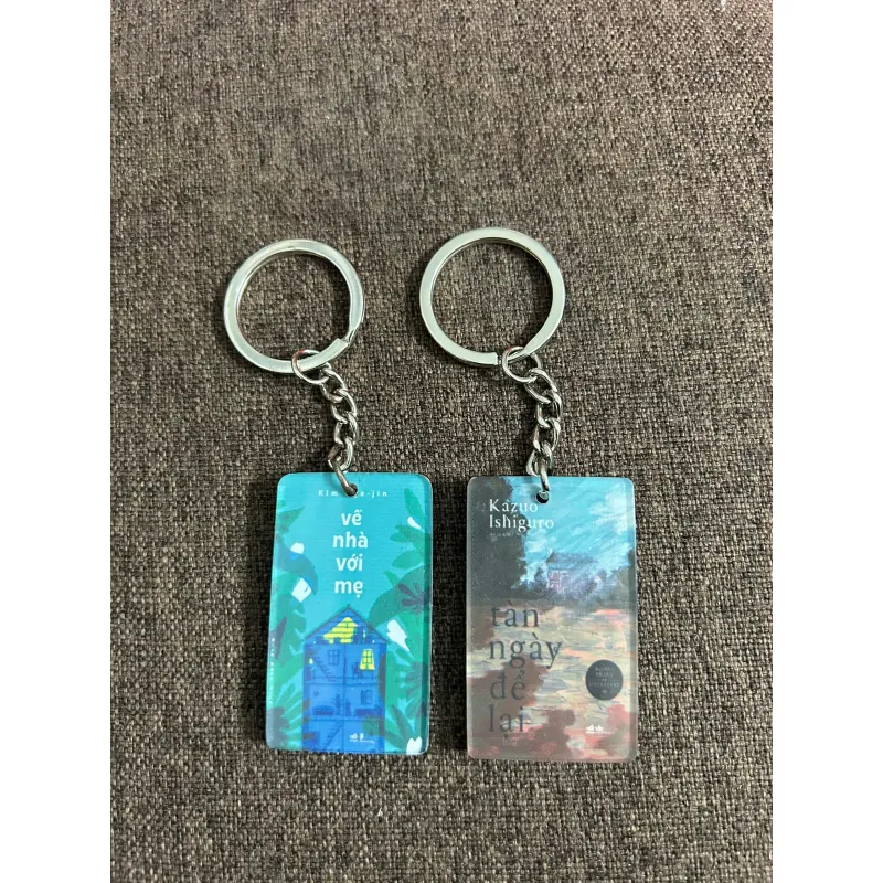 Móc khóa sách: Tàn ngày để lại + Về nhà với mẹ 732312