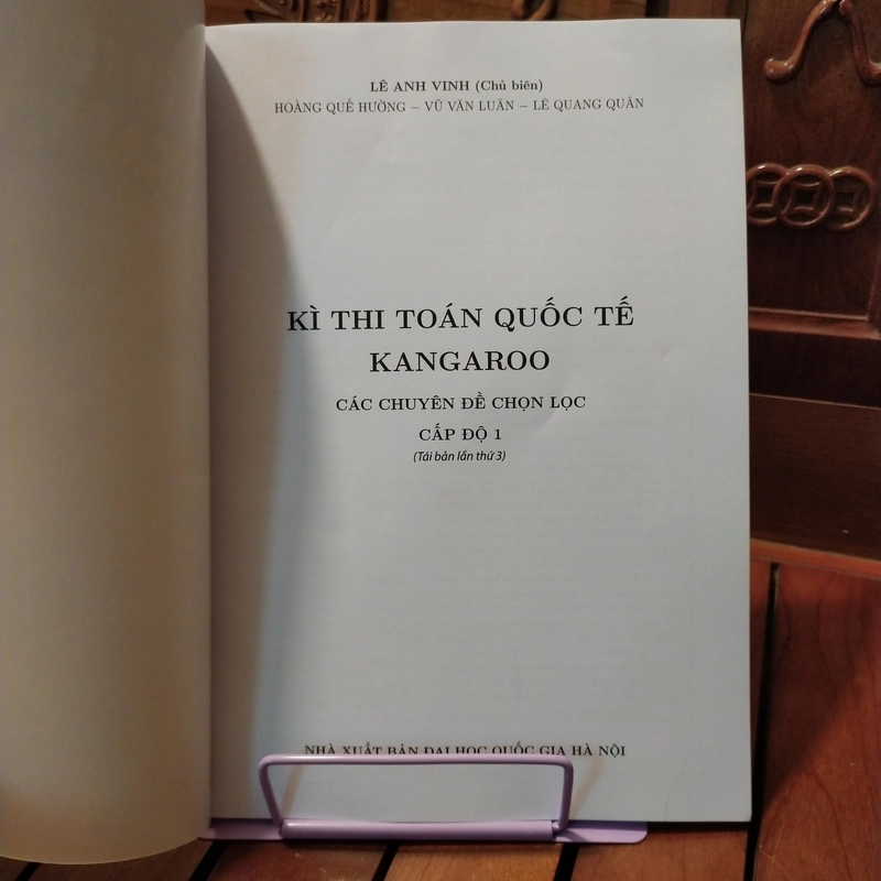 Kì thi toán quốc tế Kangaroo-Các chuyên đề chọn lọc, Cấp độ 1 334243