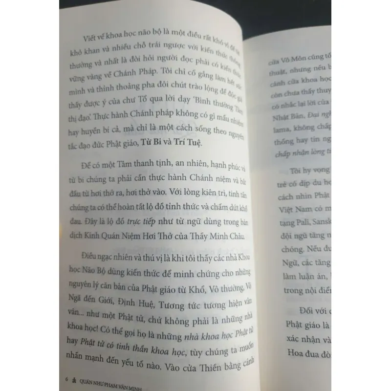 Khoa Học Não Bộ Và Thiền Chánh Niệm - Quán Như Phạm Văn Minh 737344