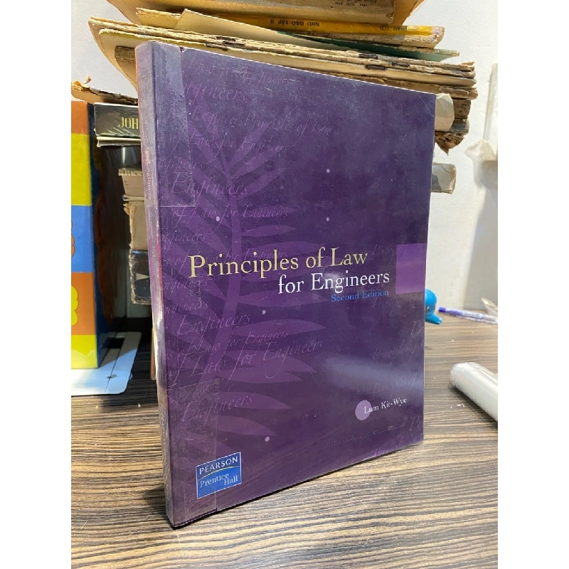 Principles Of Law For Engineers - Lum Kit-Wye 1063735