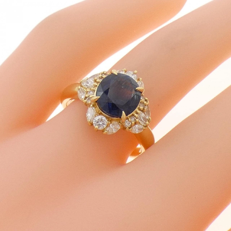 Nhẫn Sapphire K18YG 2.339CT - Hàng hiệu Chính hãng 849340