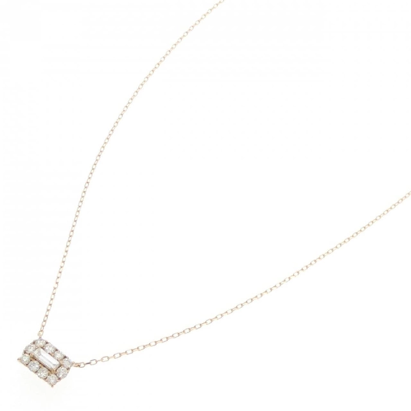 K18PG Dây chuyền kim cương 0.133CT - Hàng hiệu Chính hãng 858877