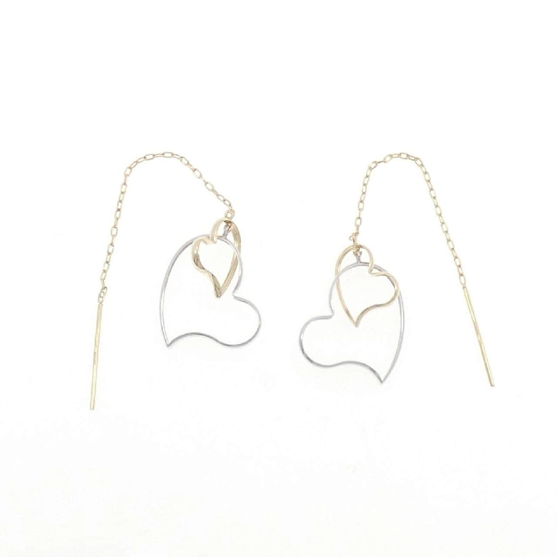 K10YG/K10WG Bông tai hình trái tim - Hàng hiệu Chính hãng 865607