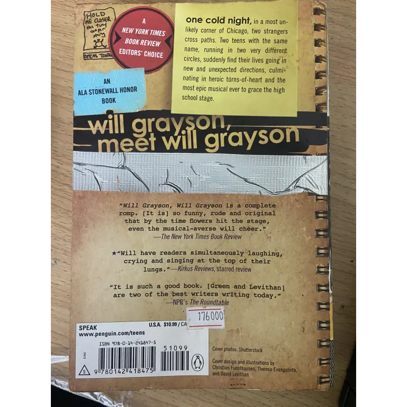 Will Grayson Will Grayson - John Green 1022076