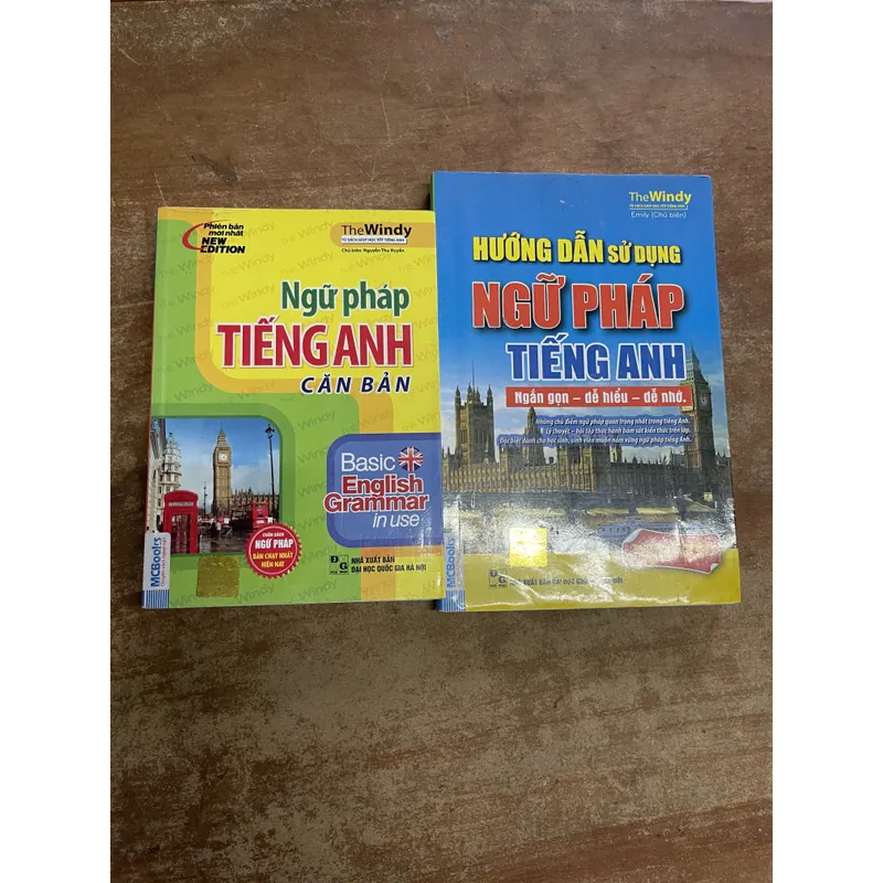 COMBO NGỮ PHÁP TIẾNG ANH CĂN BẢN- HƯỚNG DẪN SỬ DỤNG NGỮ PHÁP TIẾNG ANH- The WINDY 602095