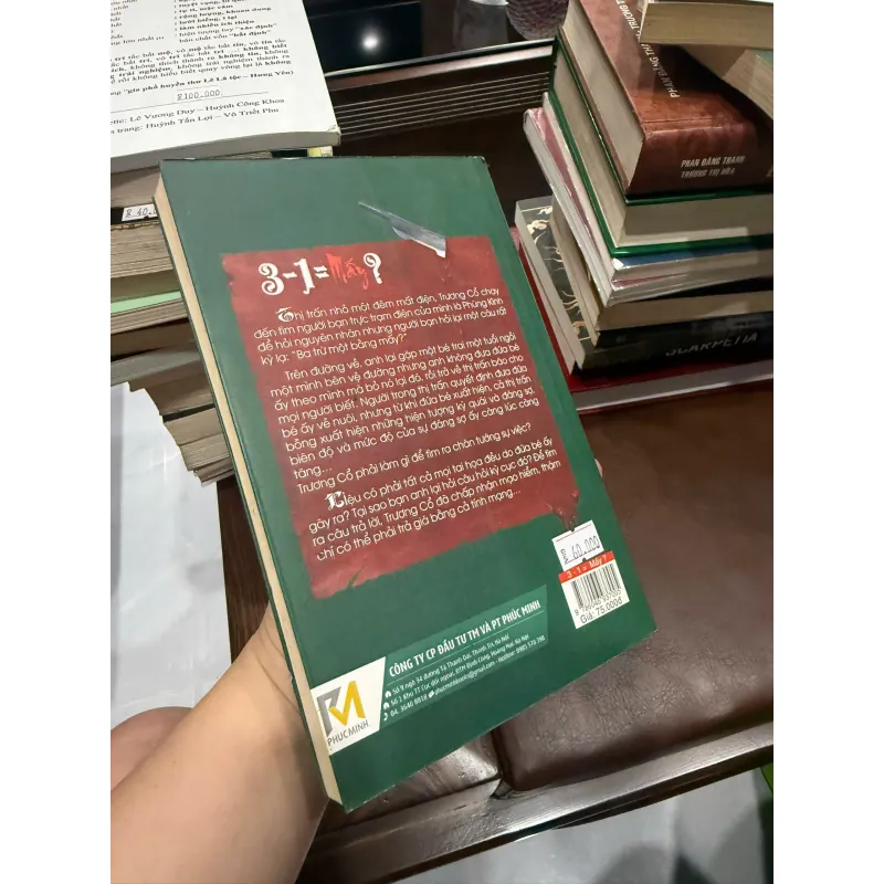 3-1 = MẤY? | TIỂU THUYẾT KINH DỊ – TÂM LÝ ÁM ẢNH -K2 992703