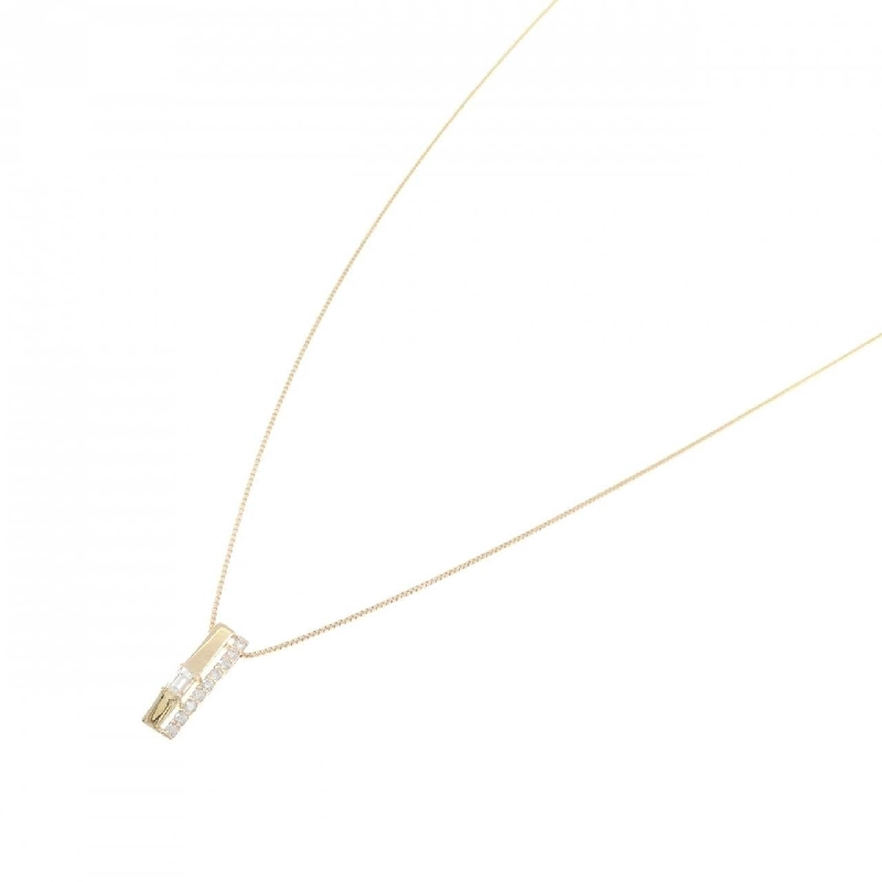 K18YG Dây chuyền kim cương 0.12CT - Hàng hiệu Chính hãng 860982