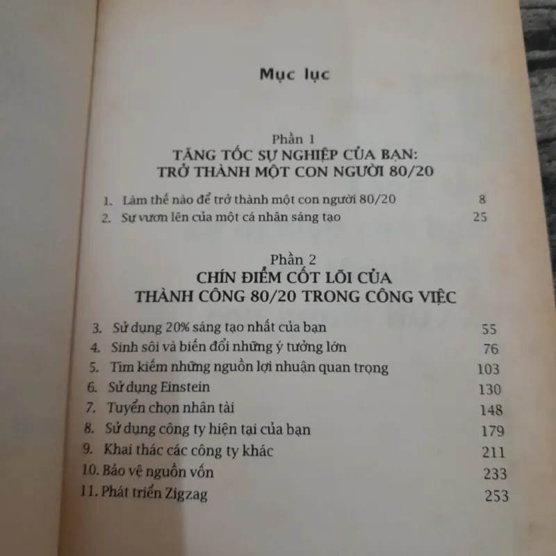 Con người 80/20. 9 yếu tố cốt lõi thành công. Richard Kock 745175