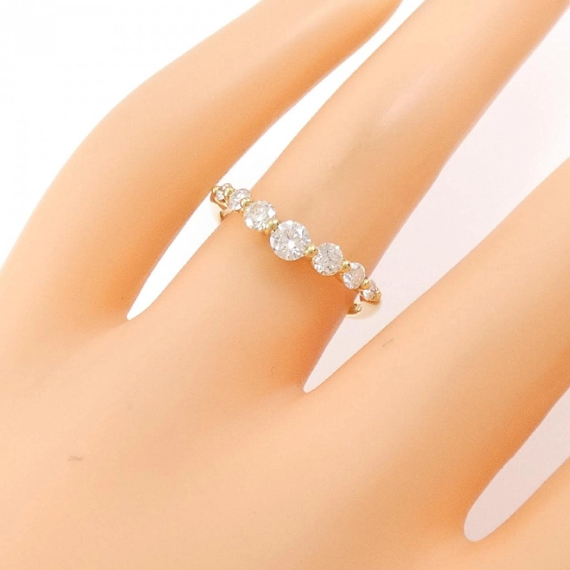 Nhẫn kim cương K18YG 0.55CT 670017