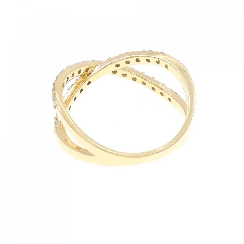 【Sản phẩm mới】Nhẫn kim cương K18YG 0.52CT 673076