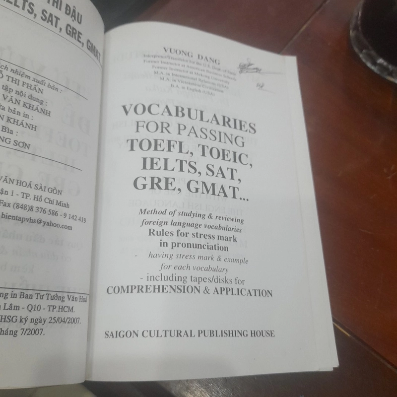 Từ vựng để thi đậu TOEFL, TOEIC, IELTS, SAT... 304693