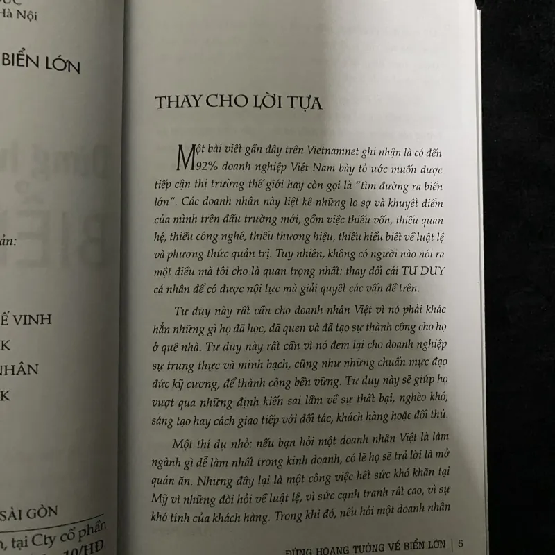 Đừng hoang tưởng ra biển lớn 991524