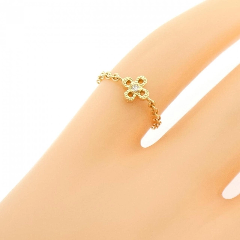 Nhẫn hồng ngọc kim cương K18YG 0.01CT - Hàng hiệu Authentic 848051