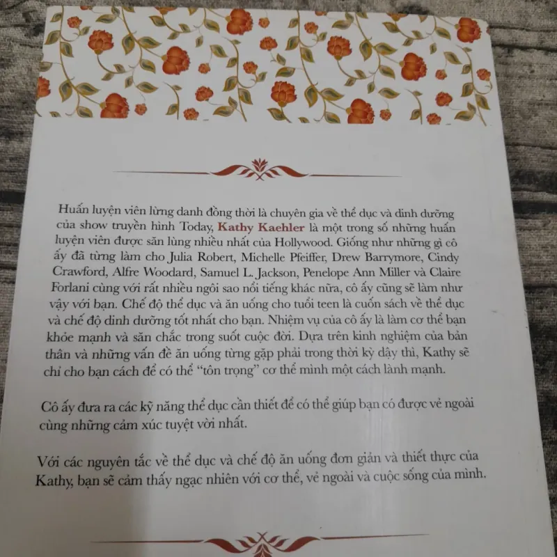 Bí quyết giúp Teens KHỎE ĐẸP & YÊU ĐỜI. Ăn lành và tập thể dục. Tg Kathy Kaehler 762770