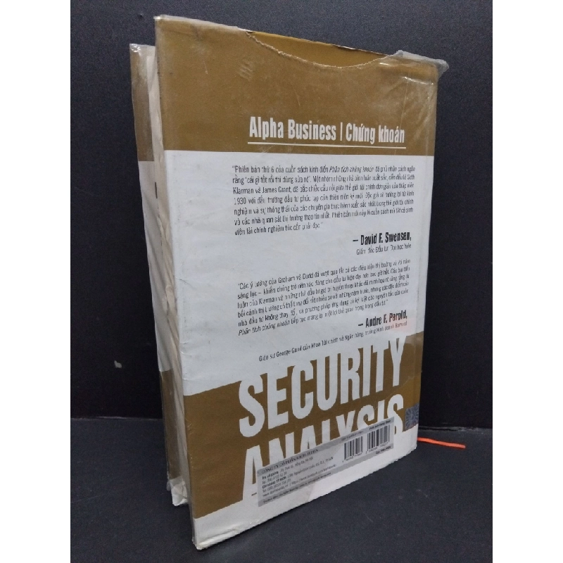 Phân tích chứng khoán (bìa cứng, có seal) mới 80% bẩn HCM1710 Benjamin Graham - David L. Dodd KINH TẾ - TÀI CHÍNH - CHỨNG KHOÁN 303417