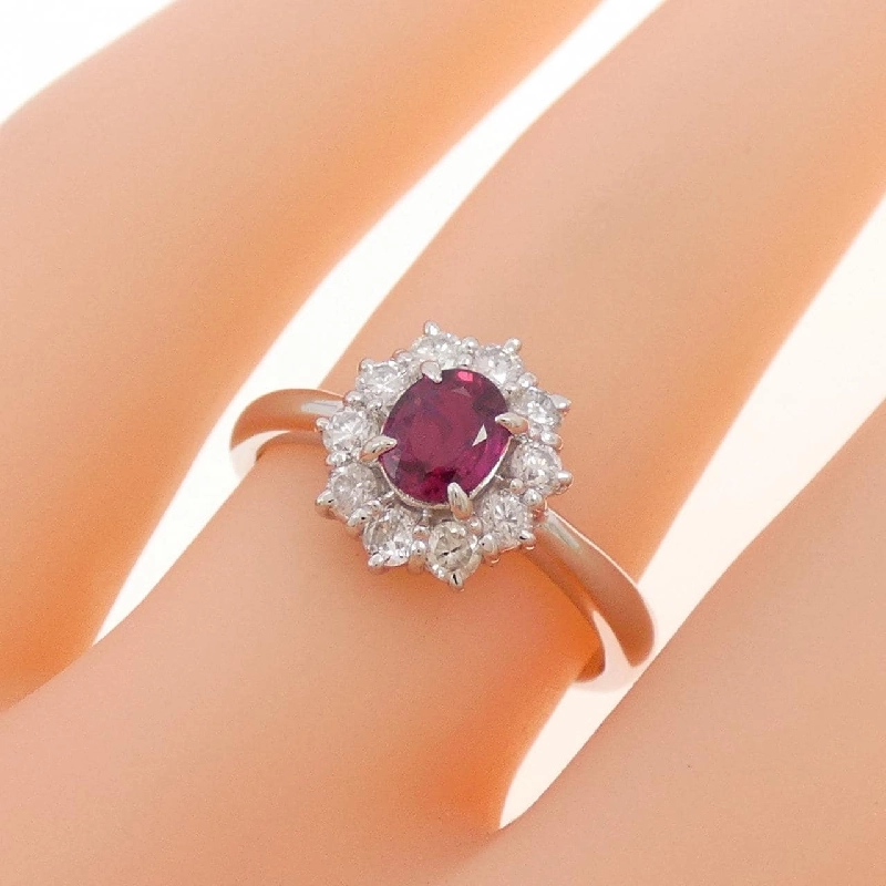 Nhẫn Ruby PT900 0.39CT 667701