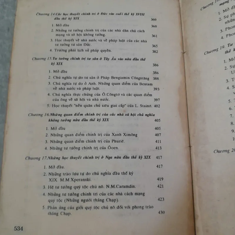 LỊCH SỬ CÁC HỌC THUYẾT CHÍNH TRỊ TRÊN THẾ GIỚI 433837