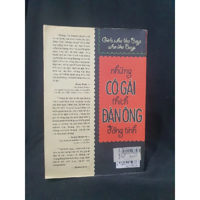 Những cô gái thích đàn ông đồng tính mới 70% 2009 HSTB.HCM205 MELISSA DE LA CRUZ & TOM DOLBY SÁCH VĂN HỌC 173363