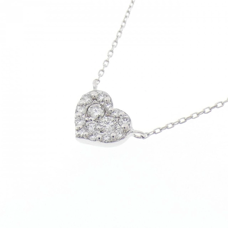 Ponte Vecchio Dây chuyền hình trái tim 0.13CT - Hàng hiệu Chính hãng 843030