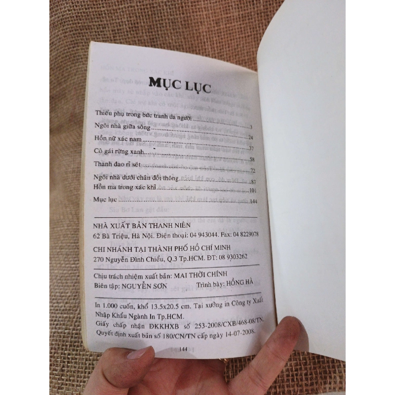Hồn nữ xác nam 2008 mới 80% (Truyện kinh dị) HCM060526 1038711