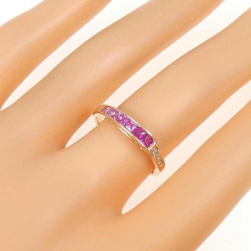 K18PG Nhẫn Đá Màu - Hàng hiệu Chính hãng 847964