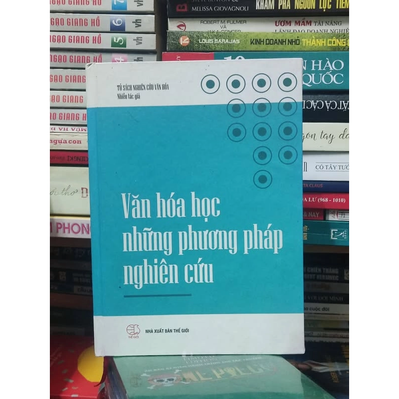 Văn hoá học những phương pháp nghiên cứu - Tủ sách nghiên cứu văn hoá 388181