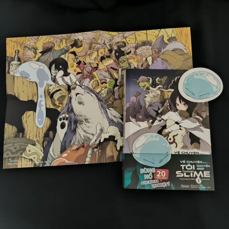 Light Novel Về việc tôi chuyển sinh thành slime (Tập 1 2 3) - Fuse 768289