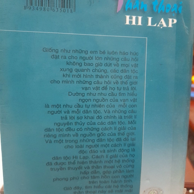Thần thoại HY LẠP (NXB Giáo dục) 455190