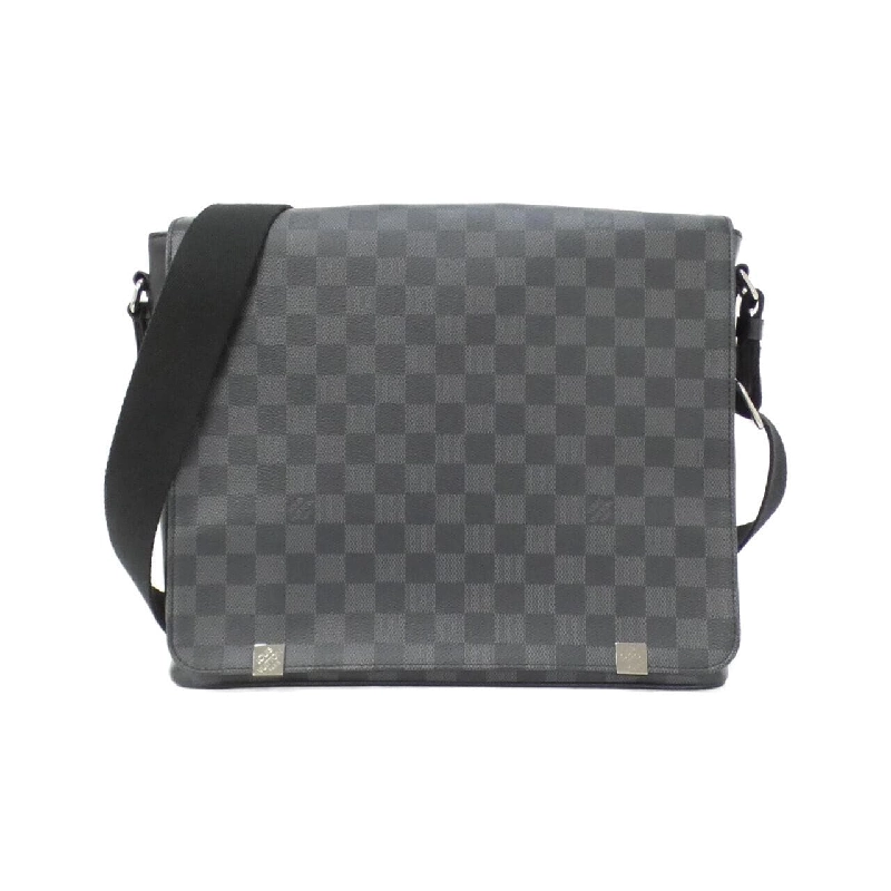 Túi đeo vai Louis Vuitton Damier Graphite District MM N41029 611881