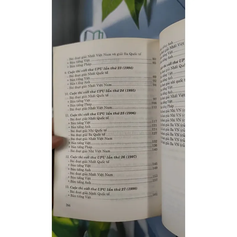 [MIỄN PHÍ BỌC SÁCH] [XƯA] Những bức thư đoạt giải UPU (1986-1999) (1999) - Bưu Điện 798369