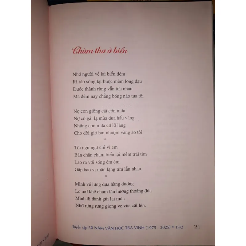 Tuyển tập 50 năm Văn học Trà Vinh 1975 - 2025 674882