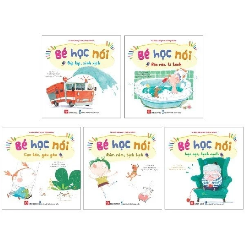 Bé Học Nói 2 - Bé Học Về Các Loại Âm Thanh Trong Cuộc Sống (Bộ 5 Cuốn) - Tạ Như, Tần Nham 284035