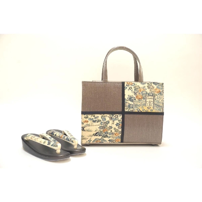 Bộ túi đeo và dép zori kích thước M - Hàng hiệu Authentic 877346