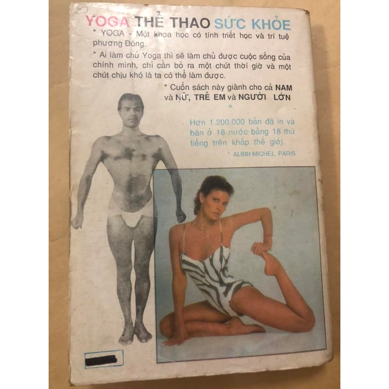 Sách Yoga thể thao sức khoẻ: Triết lý yoga Ấn Độ, trị bệnh sức khoẻ - S.Yesudian, EHaich 307067