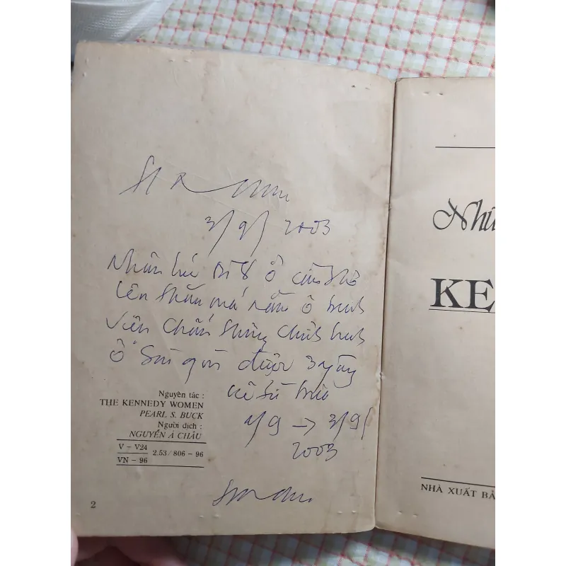 NHỮNG NGƯỜI ĐÀN BÀ TRONG GIA ĐÌNH KENNEDY - PEARL BUCK 753182