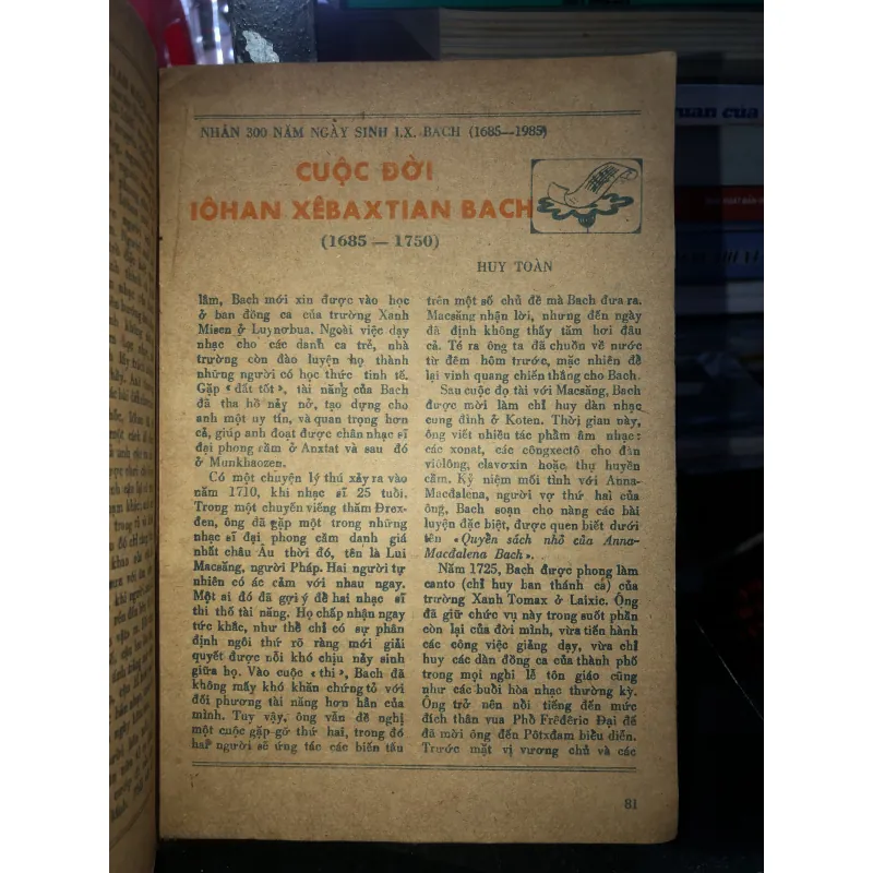 Sách lịch kiến thức Almanach phổ thông 1985 789207